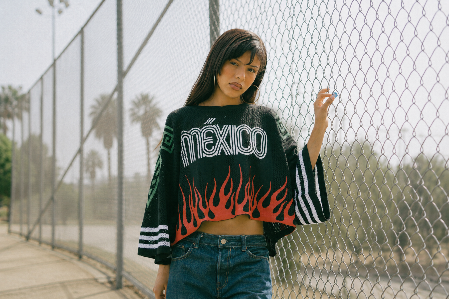 Jaguar Black Knit Jersey Model