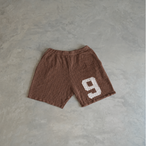 Brown Knitted Short Mercurio